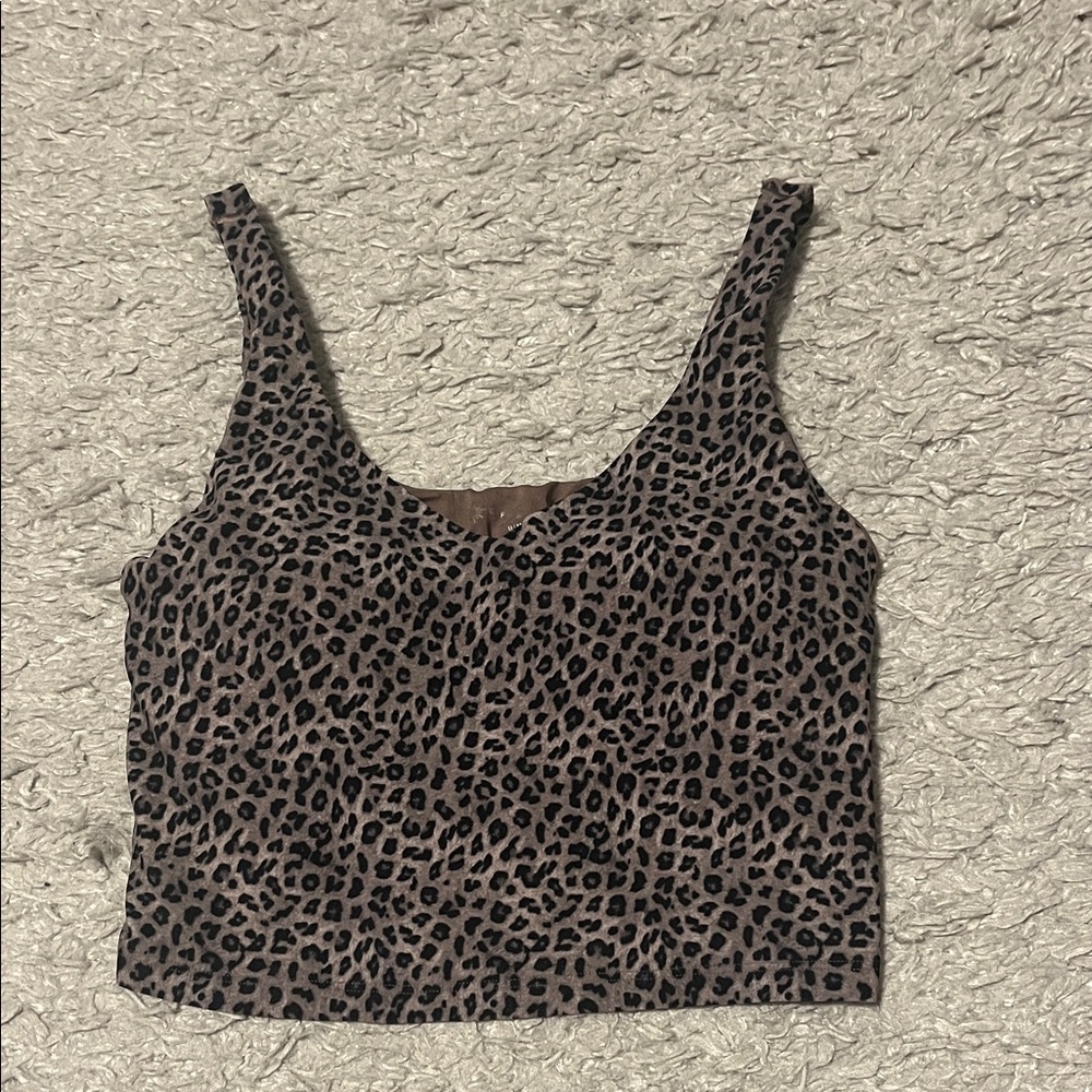 Aerie Leopard Print top